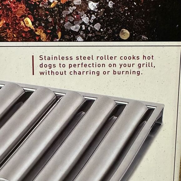 Parini Stainless Steel Barbeque hot dog roller & Salt and Pepper Shaker Grilling - Picture 8 of 16